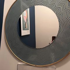 Mindy Brownes Liana Round Mirror