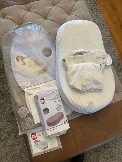Red Castle Cocoonababy with Two Fitted Sheets