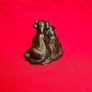 Heredities Figurine Labrador Puppies  by Pauline Parsons Cold Cast Bronzed Resin Collectable Image 2