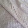 Over 20 m x 1.1 m of a pretty pink lilac gingham check fabric Image 2