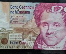 Ireland 1999 20 pound Banknote