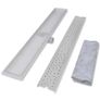 Linear Shower Drain 2 pcs  Bubble 930x140 mm Stainless Steel Image 3