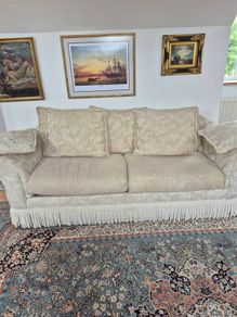 American Beige Set of 2 Setees