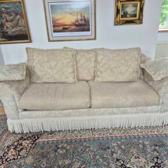 American Beige Set of 2 Setees