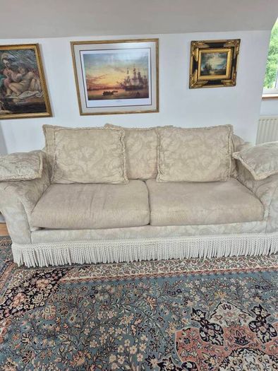 American Beige Set of 2 Setees
