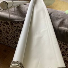 Blinds-Roller Blackout Cream 230cm wide Drop 150cm