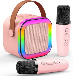 Kids Karaoke Machine with 2 Microphones - Brand New