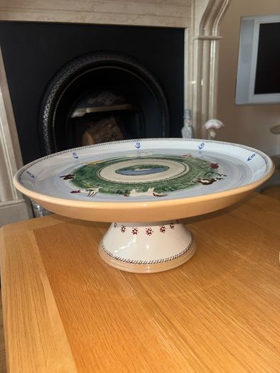 Nicholas Mosse Landscape Cake stand and Fruit Bowl