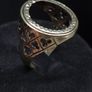 Vintage 9ct Gold Sovereign Ring Mount Image 3