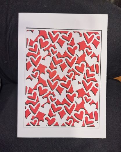 Handmade Heart/Love Greeting Cards