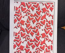 Handmade Heart/Love Greeting Cards