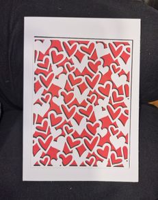 Handmade Heart/Love Greeting Cards