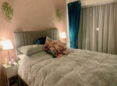 Duvet cover set faux fur (king size)