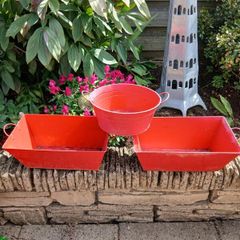 Plant Pots  x 3