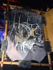 Wolves Hanging Picture