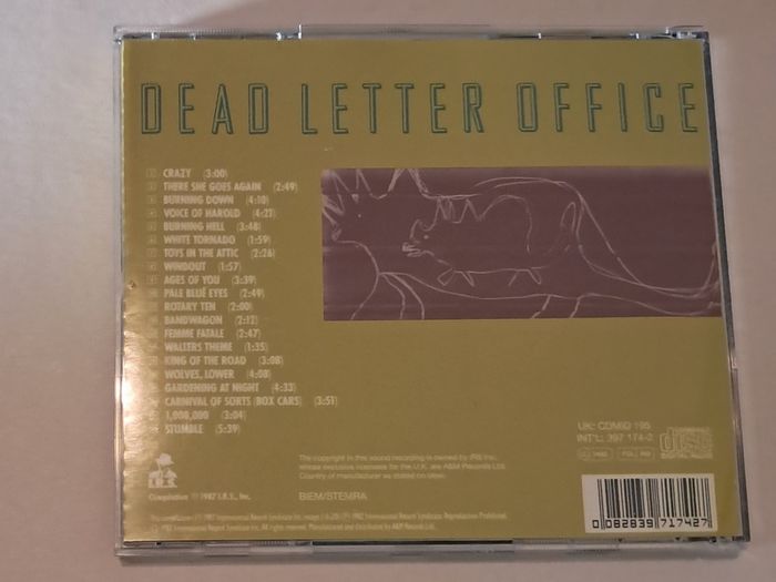 Dead Letter Office by R.E.M CD