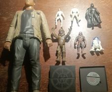 Star Wars Figures & Coin
