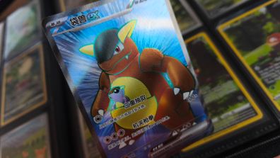Kangaskhan EX ! Full Art ! Ultra Rare ! from Pokemon 151 Set ! 2025 ! S-Chinese Pokemon Card !