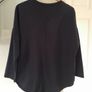 Asymmetrical Navy Top With Feature Pocket Image 3