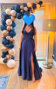 Stunning Navy Dress from Rosie's Closet