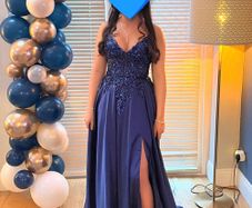 Stunning Navy Dress from Rosie's Closet
