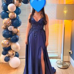 Stunning Navy Dress from Rosie's Closet