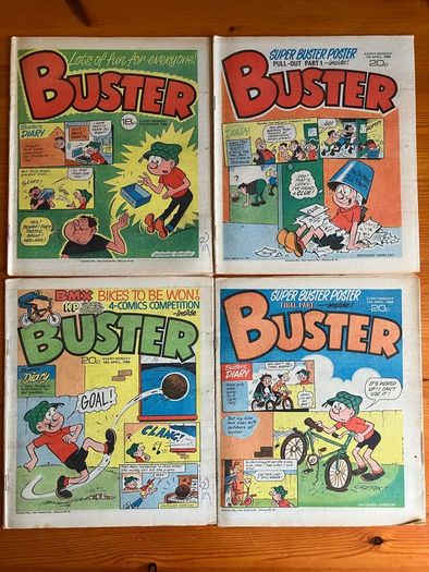 Comics: 'Buster' 1984 (18 magazines)