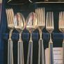 24K Gold Plated 44 pieces DELPHI Cutlery Flatware Set Canteen Made in Japan Image 2