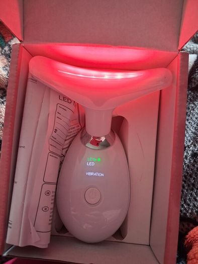 LED neck massager