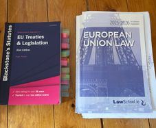 FE1 European Union Law manual and Blackstone Statutes