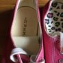 NEXT Baseball Sneakers 41 Two Pairs Canvas Plimsolls    -  with Bonus Funky Insoles Image 9