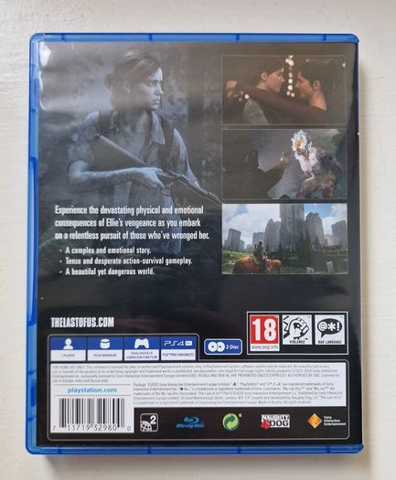 The Last Of Us Part 2 PlayStation 4