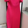 Zara off the shoulder pink dress size S Image 2