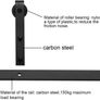 4 ft / 122 cm Sliding Barn Door Kit Set Image 6