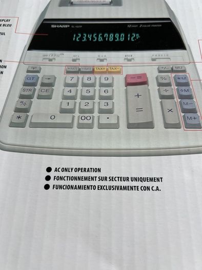 Calculator large