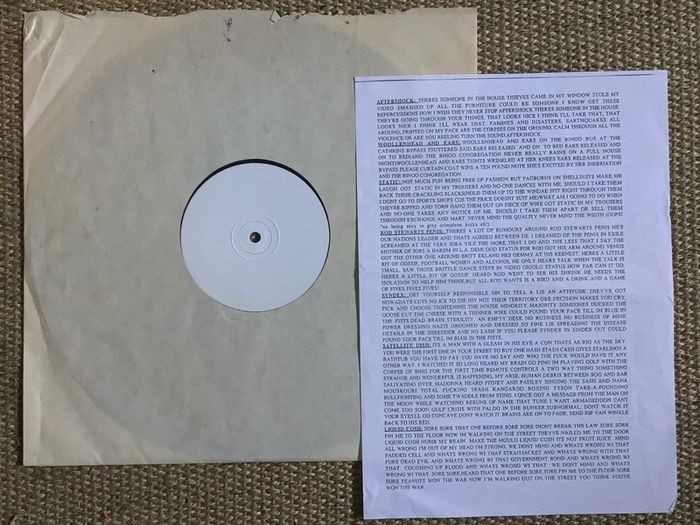 Badgewearer - FTQ. 1991 Gruff Wit Records. Punk/Hardcore. LP & 12'.