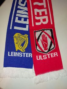 leinster ulster rugby scarf