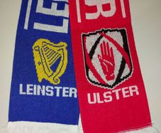 leinster ulster rugby scarf
