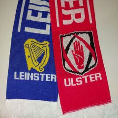 leinster ulster rugby scarf