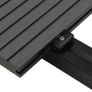 WPC Solid Decking Boards with Accessories 20 m(sqr) 2.2 m Grey Image 5