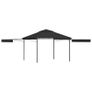 Gazebo with Double Extending Roofs 3x3x2.75 m Anthracite Image 2