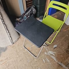 folding table chair