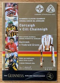 2006 Cork v Kilkenny - GAA Hurling All-Ireland Senior Championship Final Programme