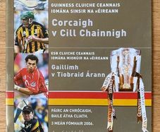 2006 Cork v Kilkenny - GAA Hurling All-Ireland Senior Championship Final Programme