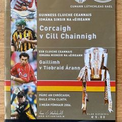 2006 Cork v Kilkenny - GAA Hurling All-Ireland Senior Championship Final Programme