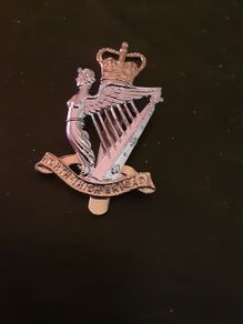 militaria:north Irish brigade cap badge