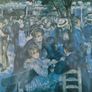 wall art vintage framed print of Bal du Moulin de la Galette by Pierre-Auguste Renoir. Image 2