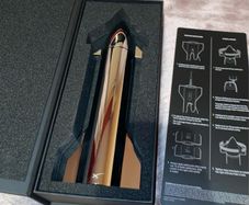 Space X Starship rocket flame jet torch 1:200 scale model
