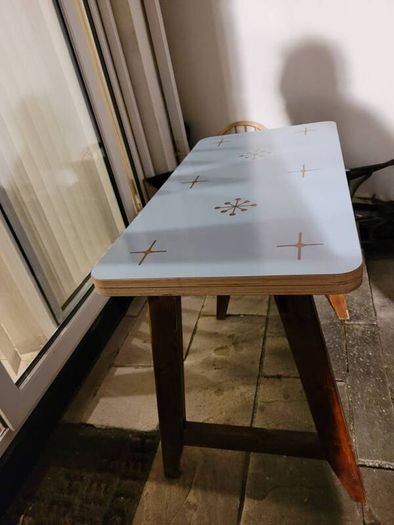 retro folding table