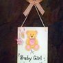 Baby Boys/Girls are heaven sent Sign Image 2